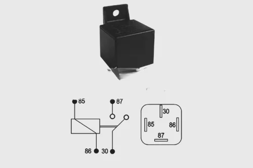 RELÉ 24V 20Amp 4 LÁBÚ BOSCH