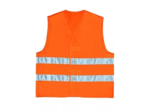 JÓLLÁTHATÓSÁGI MELLÉNY EXTRA MÉRET  NARANCSSÁRGA