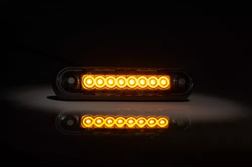 Sárga helyzetjelző 8 LED
