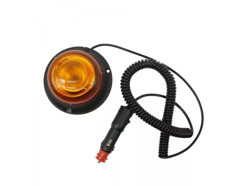 VILLOGÓLÁMPA 12/24V MÁGNESES LEDES MINI 18LED