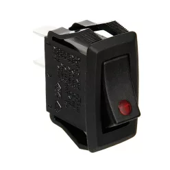 2 állású kapcsoló 12/24V 10A (piros)