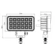Ledes munkalámpa 18LED 27W 12/24V
