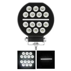 Ledes kerek munakámpa 14LED 12/24V