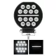 Ledes kerek munakámpa 14LED 12/24V