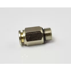 Légfékcső gyorstoldó fém menetes M10x6mm