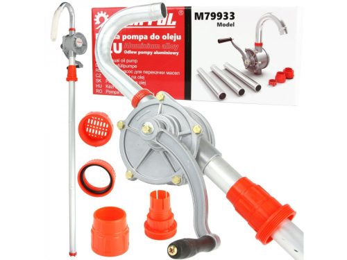 OLAJPUMPA TEKERŐS ALUMÍNIUMHÁZZAL