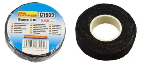 Textil szigetelőszalag 19mm 10m