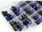 CSŐCSATLAKOZÓ MŰANYAG KÉSZLET 4-12MM 52DB-OS
