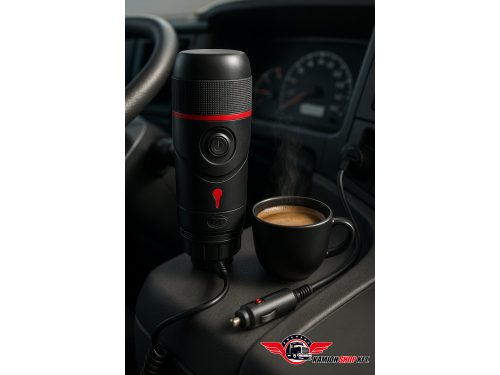 KÁVÉFŐZŐ 12V KAPSZULÁS 60ML 80W SZIVARGYÚJTÓS