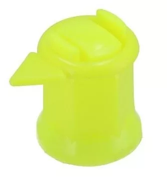 Csavarkupak lazulásjelzős neon sárga 32mm-es