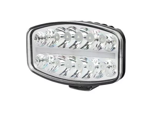 LED munkalámpa középen helyzetjelző fénnyel 58W, 14LED 12/24V