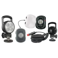 Ledes munkalámpa 4LED 12/24V 1000LM