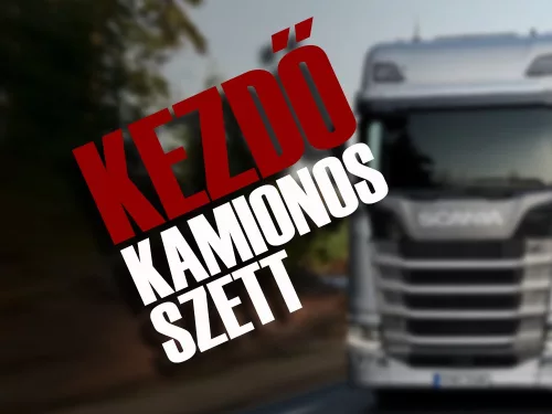 KEZDŐ KAMIONOS SZETT