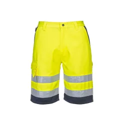 JÓLLÁTHATÓSÁGI BERMUDA NEON SÁRGA