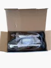 KÜRT ELEKTROMOS 12V DUPLA+ KOMPRESSZOR KRÓM SZÍNŰ MŰANYAG 150dB 29/23CM