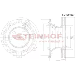 Féktárcsa Schmitz Knorr SB7000