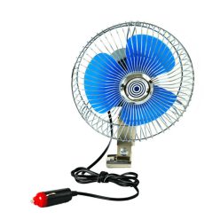 Ventilátor 12V 6" - csavarozható