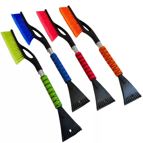 Kefés jégkaparó 68cm
