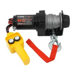 CSÖRLŐ ELEKTROMOS 12V 2000 LBS ACÉLKÖTÉL 12M