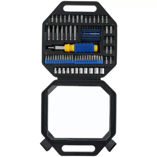 Racsnis csavarhúzó klt. 99 db-os