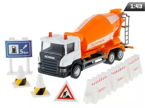 Scania betonkeverő kamion