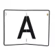 Fényvisszaverő tábla "A"