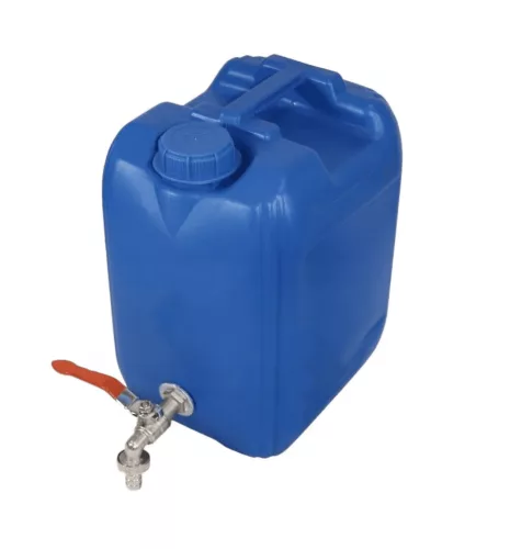 Fémcsapos vizeskanna 10L (kék)