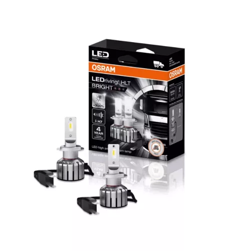 24V H7 LED 6000K 2 DB ÚJ GENERÁCIÓS SZETT ELLENÁLLÁSSAL