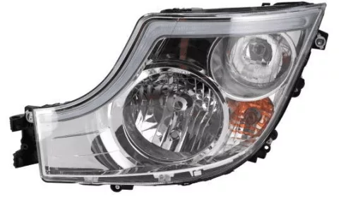 Mercedes Actros MP5 bal fényszóró H7 + LED