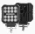 LED munkalámpa  16 LED+ sárga helyzetjelző