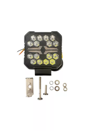 LED munkalámpa  16 LED+ sárga helyzetjelző