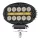 LED munkalámpa  ovális  10 LED+ sárga helyzetjelző