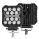 LED munkalámpa  14 LED+ sárga helyzetjelző