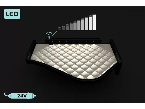 VOLVO MŰSZERFALASZTAL (KÖZÉP) FH12/ FH16/ FM 2002-2009 LED VILÁGÍTÁSSAL
