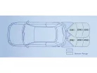 TOLATÓRADAR KÉT ÉRZÉKELŐVEL BS16 12V