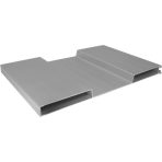 Alumínium plató oldalfal profilok