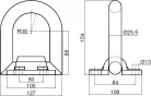Rögzítő fül 12t EN29367-2