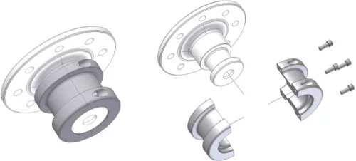 GF Királycsap adapter 2"/3,5"