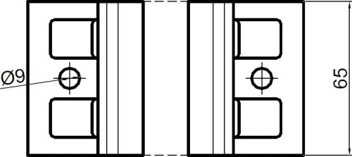 Konzol hússzállító sínhez