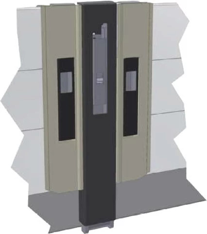 Rakonca 400 középső csapos zárhoz