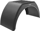 Lapos tetős sárvédőív 450x920mm flat top fehér peremmel