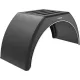 Lapos tetős sárvédőív 450x920mm flat top fehér peremmel