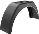 Lapos tetős sárvédőív 260x880mm flat top fehér peremmel