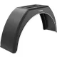 Lapos tetős sárvédőív 260x880mm flat top fehér peremmel