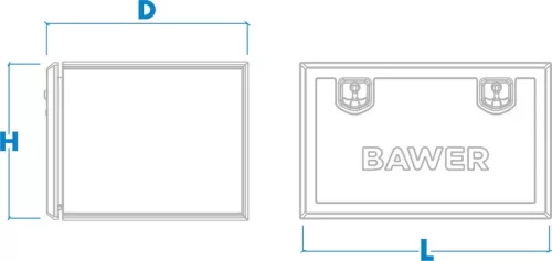 Szerszámosláda 1000 x 500 x 500