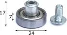 Görgő 24mm