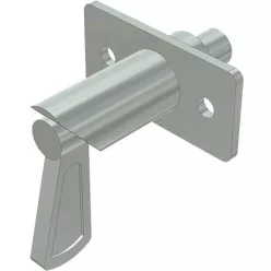 Biztosító csap talplemezzel 12mm