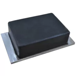 Ütköző gumi billencshez 140 X 85 X 37 alu