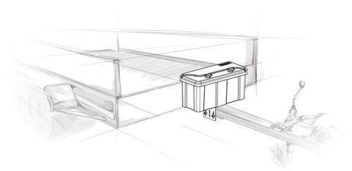 Szerszámosláda BLACKIT 550 x 250 x 295