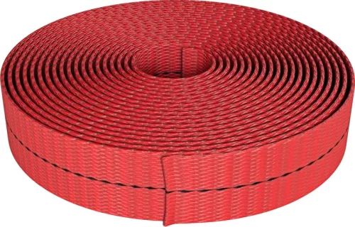 Spanifer gurtni Heveder piros 25mm 1t méterre